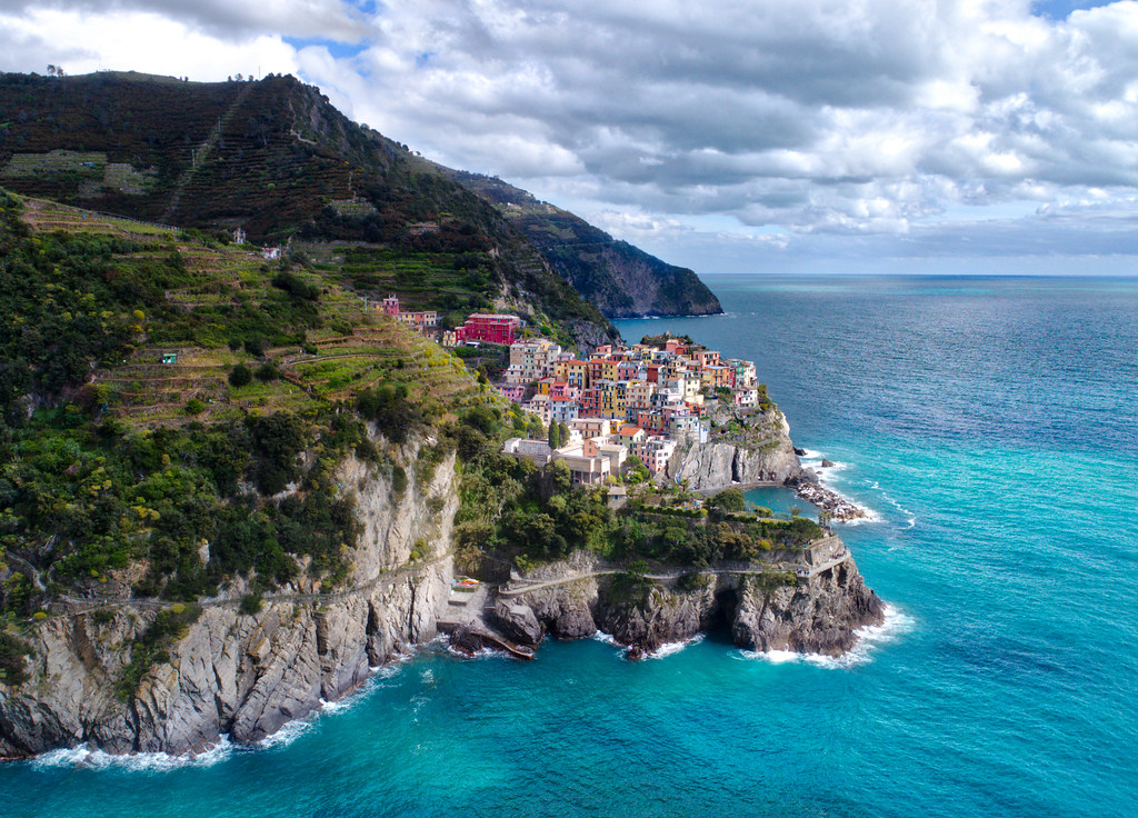 Cinque Terre From Up High